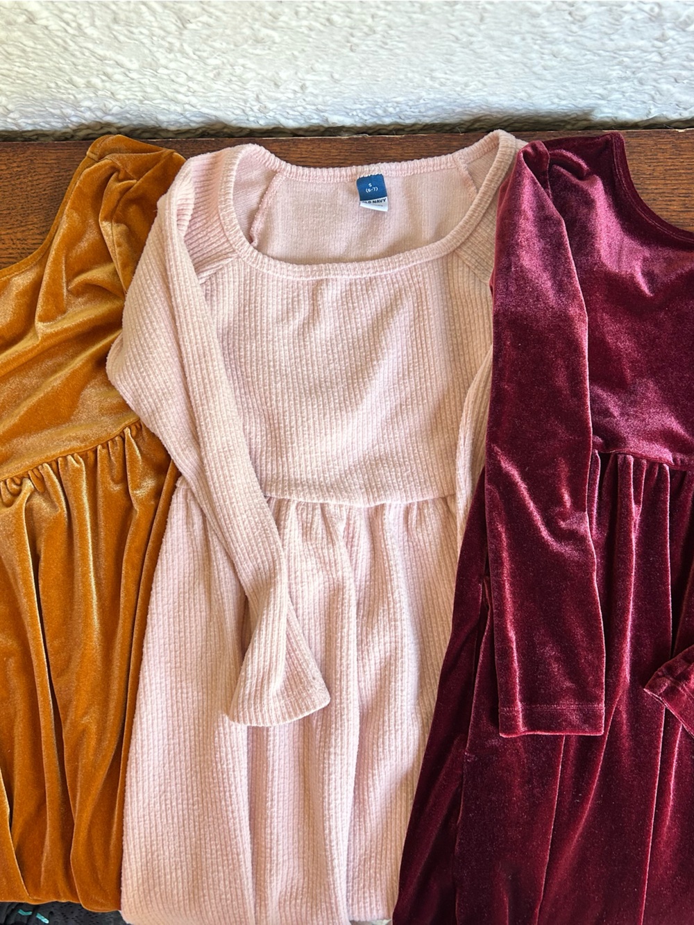 Old Navy Girls Long Sleeve Dress Bundle